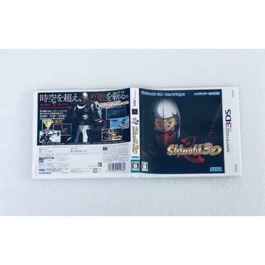 ニンテンドー3DS(ニンテンドー3DS)のshinobi 3D 忍 [3DS] エンタメ/ホビーのゲームソフト/ゲーム機本体(携帯用ゲームソフト)の商品写真