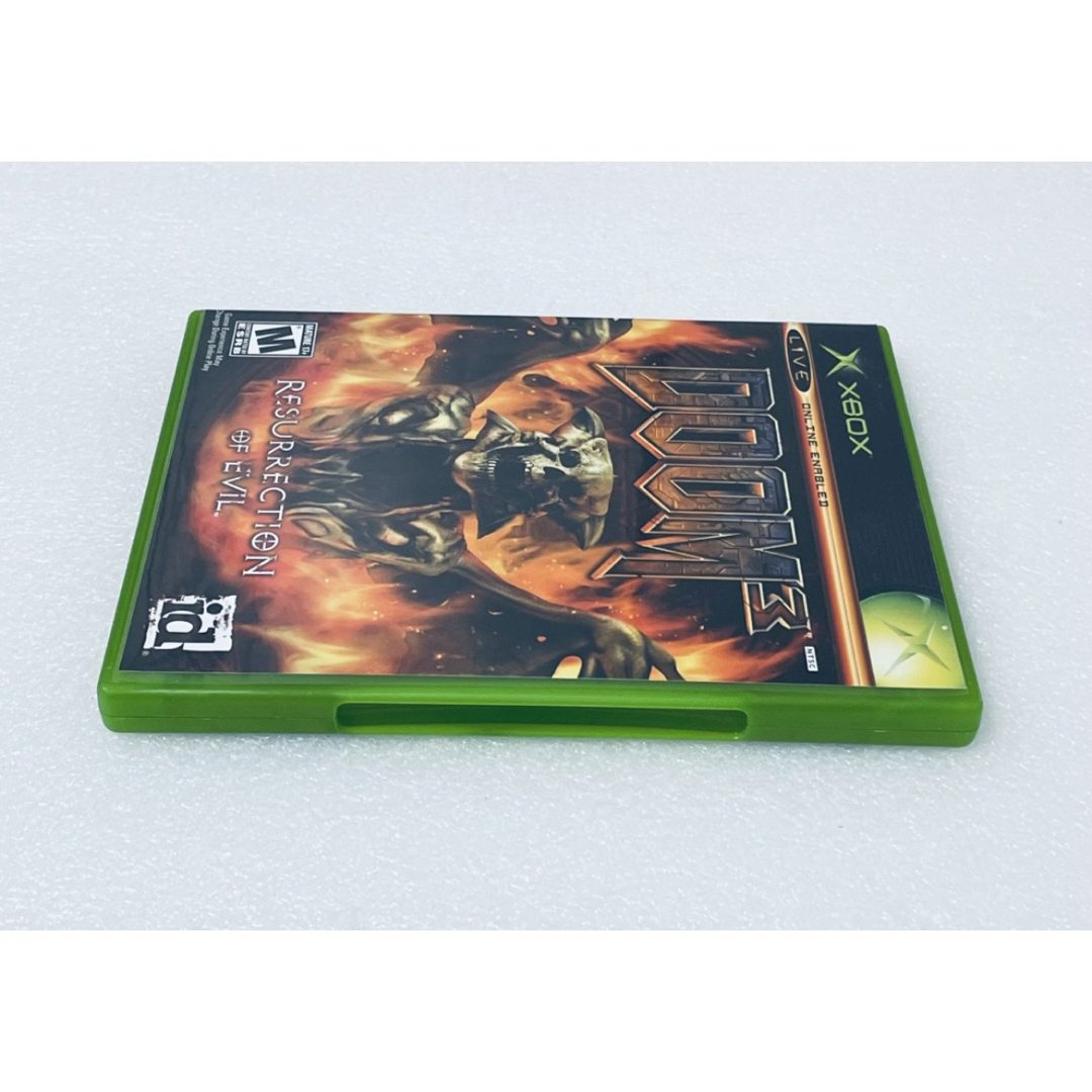 Xbox(エックスボックス)の(北米版) DOOM 3 : RESURRECTION OF EVIL [XB] エンタメ/ホビーのゲームソフト/ゲーム機本体(家庭用ゲームソフト)の商品写真