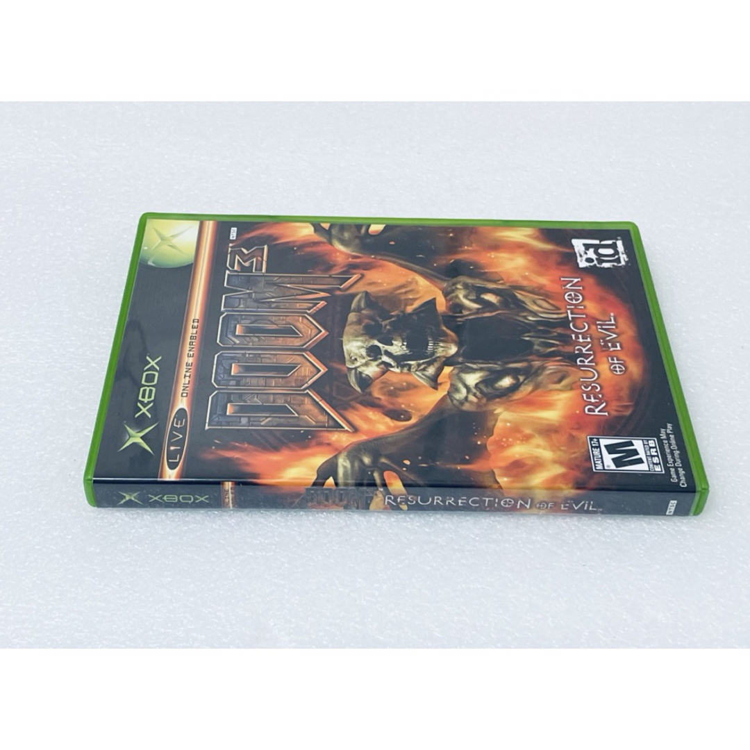 Xbox(エックスボックス)の(北米版) DOOM 3 : RESURRECTION OF EVIL [XB] エンタメ/ホビーのゲームソフト/ゲーム機本体(家庭用ゲームソフト)の商品写真