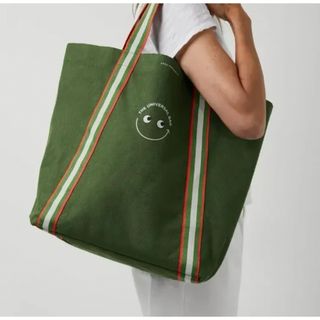 ANYA HINDMARCH - ナショナル麻布 アニヤハインドマーチ エコバッグ 