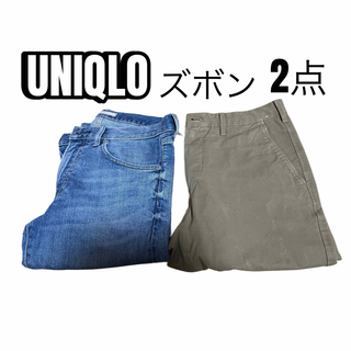 ユニクロ(UNIQLO)の★SALE★ UNIQLO ユニクロ デニムパンツ メンズ 2枚セット 79cm(デニム/ジーンズ)