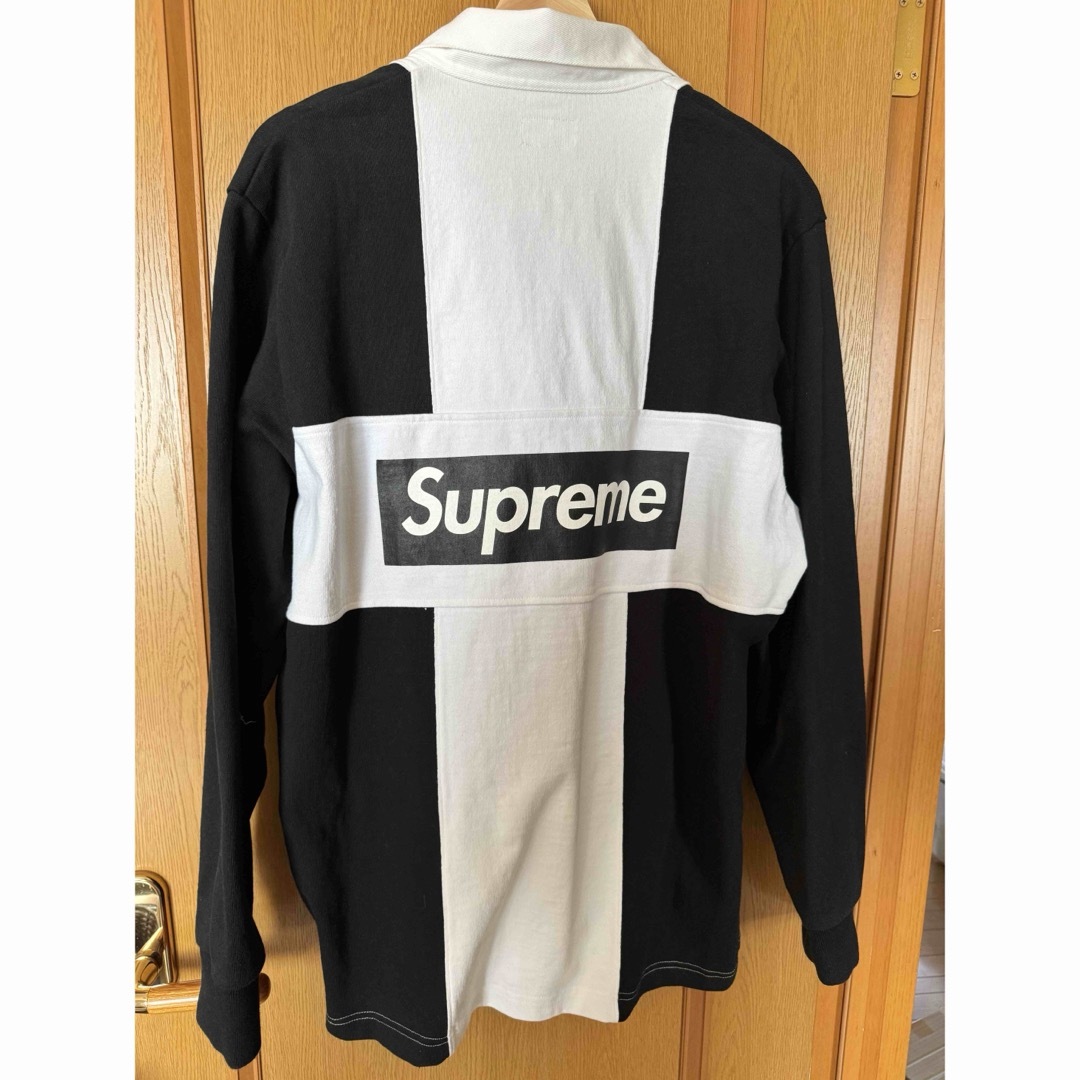 Supreme(シュプリーム)のsupreme box logo ラガーシャツ メンズのトップス(ポロシャツ)の商品写真