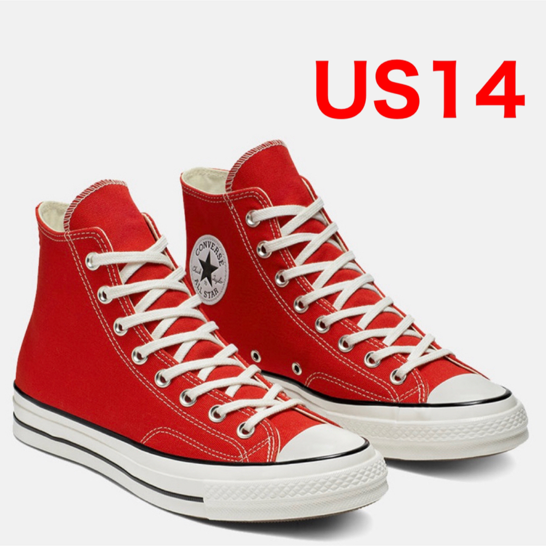 CONVERSE(コンバース)の32cm Converse Chuck 70 Hi  Red Canvas メンズの靴/シューズ(スニーカー)の商品写真