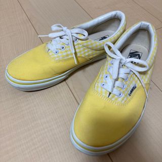 ヴァンズ(VANS)のVANS ERA ギンガムチェック　サイズ24.5cm(スニーカー)