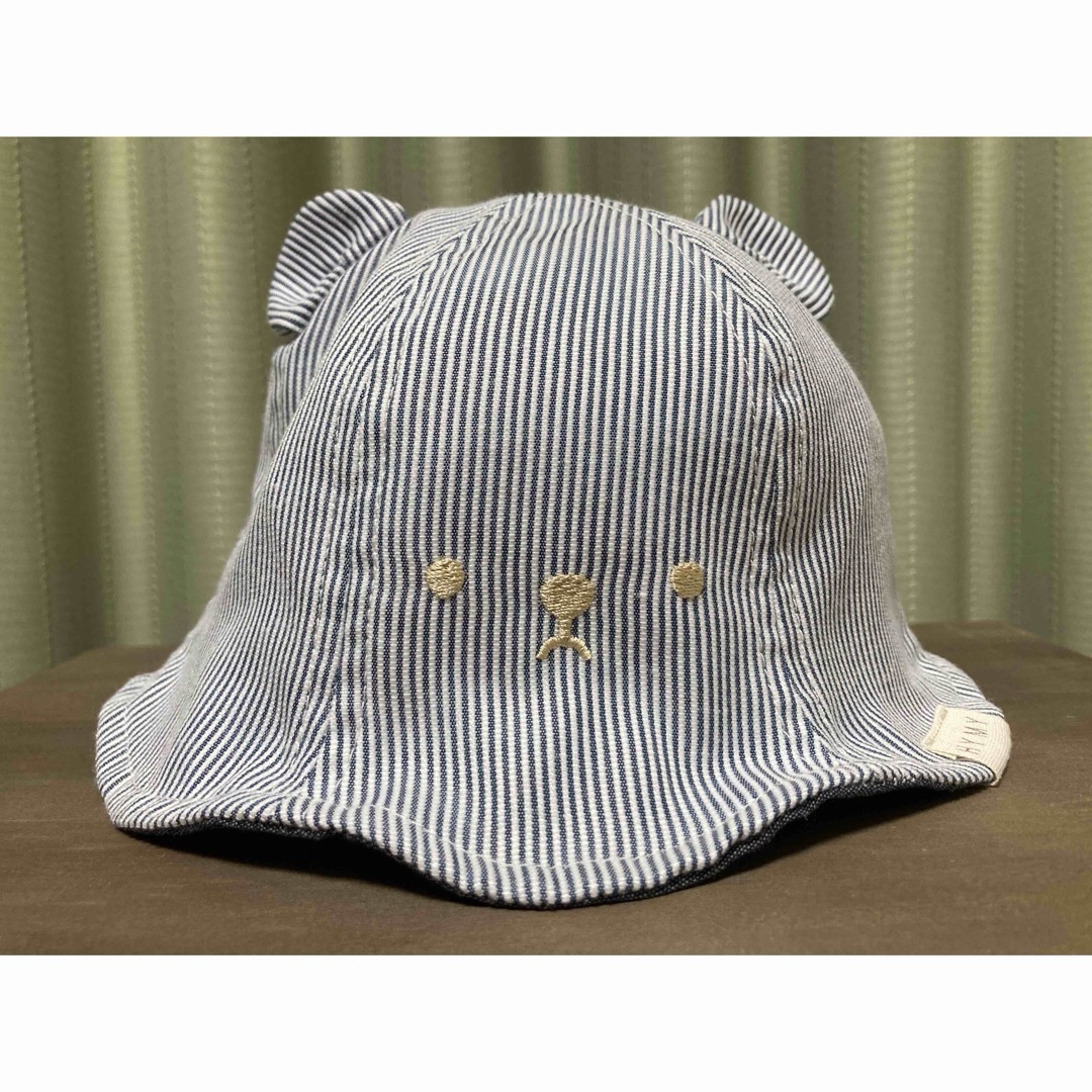 アカチャンホンポ(アカチャンホンポ)のベビー用 帽子 (チューリップハット クマ) キッズ/ベビー/マタニティのこども用ファッション小物(帽子)の商品写真