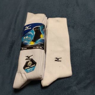 ミズノ(MIZUNO)のミズノ　白ソックス　４足(ソックス)