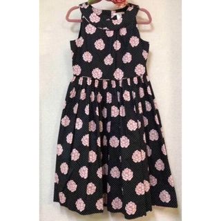 GYMBOREE - ジャニーアンドジャック 薔薇柄サンドレス12T 150cm新品オマケ付き