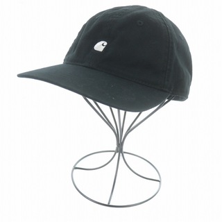 カーハート(carhartt)のcarhartt MADISON LOGO CAP 野球帽 帽子 刺繍 F 黒(キャップ)