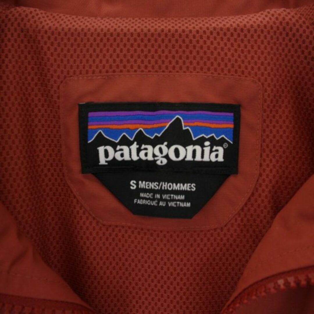 patagonia(パタゴニア)のPatagonia Baggies Jacke ジップアップ S 赤 メンズのジャケット/アウター(ブルゾン)の商品写真