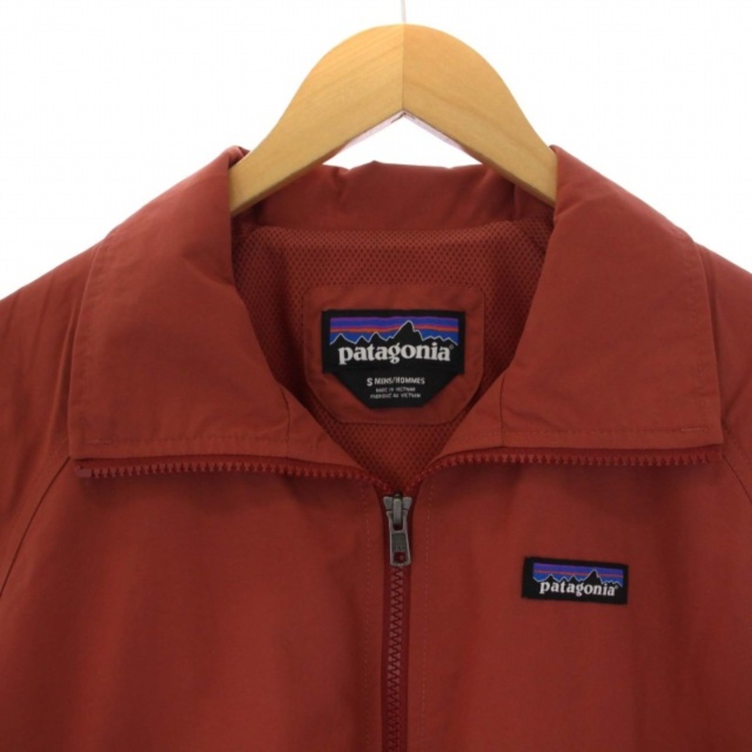 patagonia(パタゴニア)のPatagonia Baggies Jacke ジップアップ S 赤 メンズのジャケット/アウター(ブルゾン)の商品写真