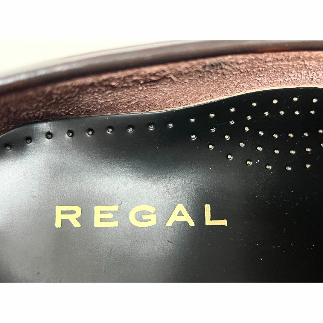 REGAL(リーガル)の美品 REGAL 26 レザーヴァンプローファー コブラ 送料無料 匿名配送 メンズの靴/シューズ(スリッポン/モカシン)の商品写真