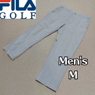 フィラ(FILA)の【FILA GOLF】フィラゴルフ 春夏シアサッカーパンツ メンズＭ(ウエア)