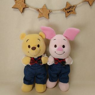 ディズニー(Disney)のNo.48　ぬいもーず　コスチューム　服　ぬい服　サロペット　ディズニー(キャラクターグッズ)