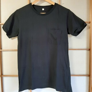 イオン(AEON)のトップバリュー　ブラック半袖TシャツS(Tシャツ/カットソー(半袖/袖なし))