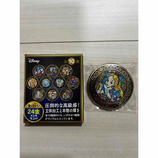 ディズニー(Disney)のDisney 24K GOLD-PLATED BADGE アリス(バッジ/ピンバッジ)