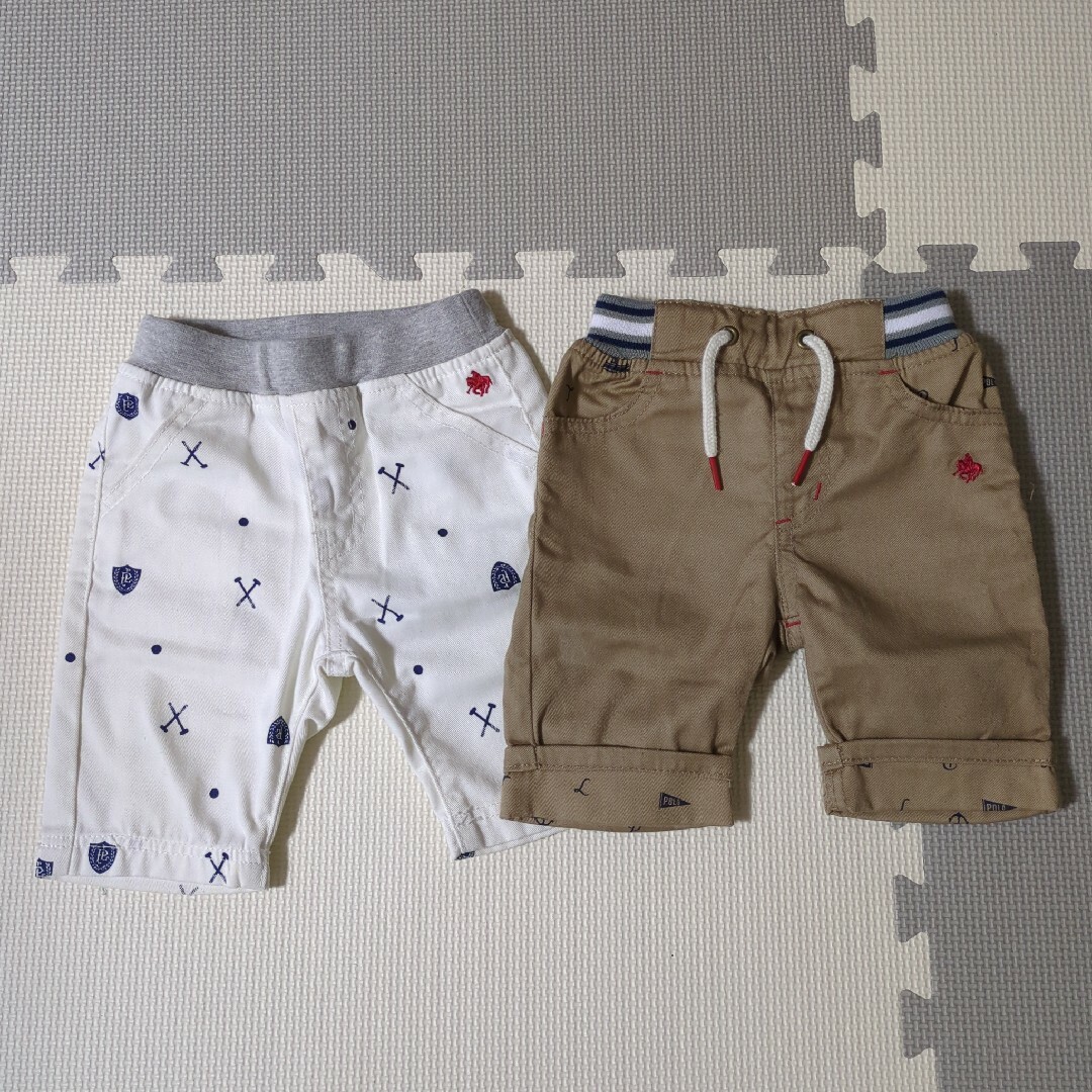 POLO RALPH LAUREN(ポロラルフローレン)のPOLOBaby.Ralph Lauren80cmハーフパンツ(ズボン) キッズ/ベビー/マタニティのキッズ服男の子用(90cm~)(パンツ/スパッツ)の商品写真