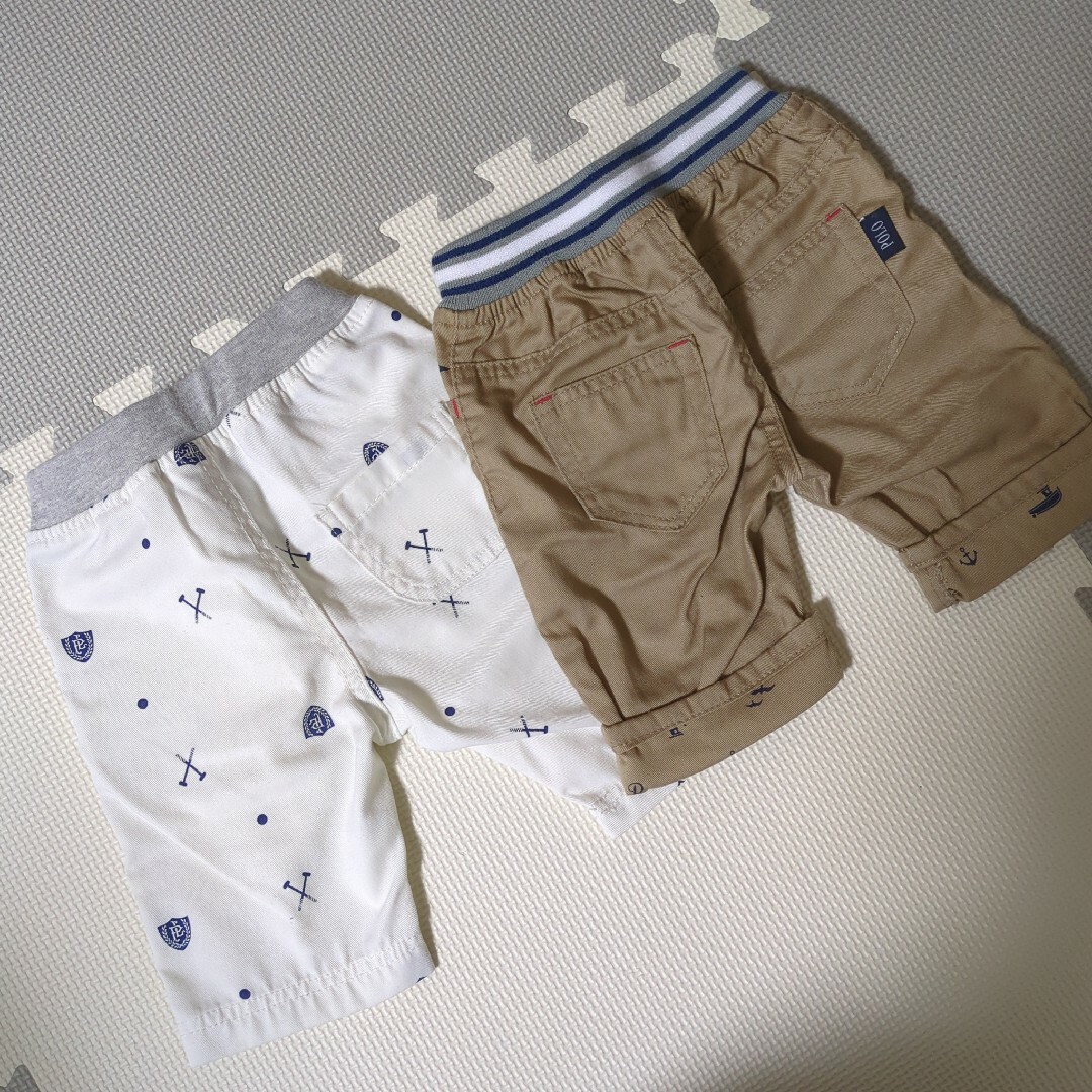 POLO RALPH LAUREN(ポロラルフローレン)のPOLOBaby.Ralph Lauren80cmハーフパンツ(ズボン) キッズ/ベビー/マタニティのキッズ服男の子用(90cm~)(パンツ/スパッツ)の商品写真