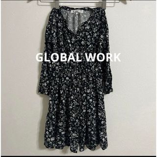 グローバルワーク(GLOBAL WORK)のGLOBAL WORK ワンピース　花柄(ワンピース)