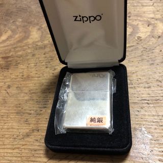 ジッポー(ZIPPO)のZIPPO STERLING SILVER  FLAT TOP 新品(タバコグッズ)