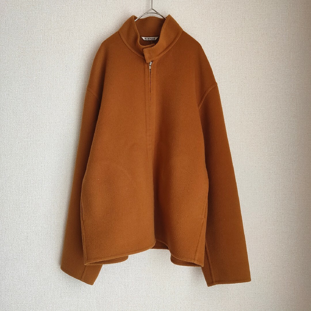 AURALEE(オーラリー)のAURALEE BEAVER MELTON HAND-SEWN BLOUSON メンズのジャケット/アウター(その他)の商品写真