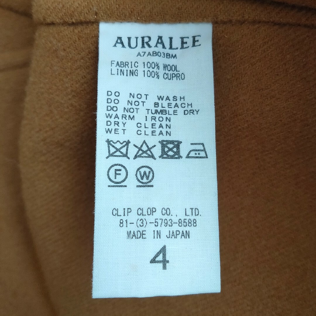 AURALEE(オーラリー)のAURALEE BEAVER MELTON HAND-SEWN BLOUSON メンズのジャケット/アウター(その他)の商品写真