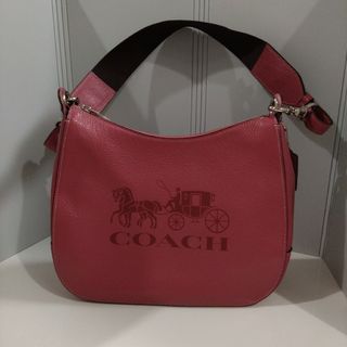 コーチ(COACH)の5/15日で出品終！　COACH　 キャリッジ ペブルドレザージェスホーボー(ショルダーバッグ)