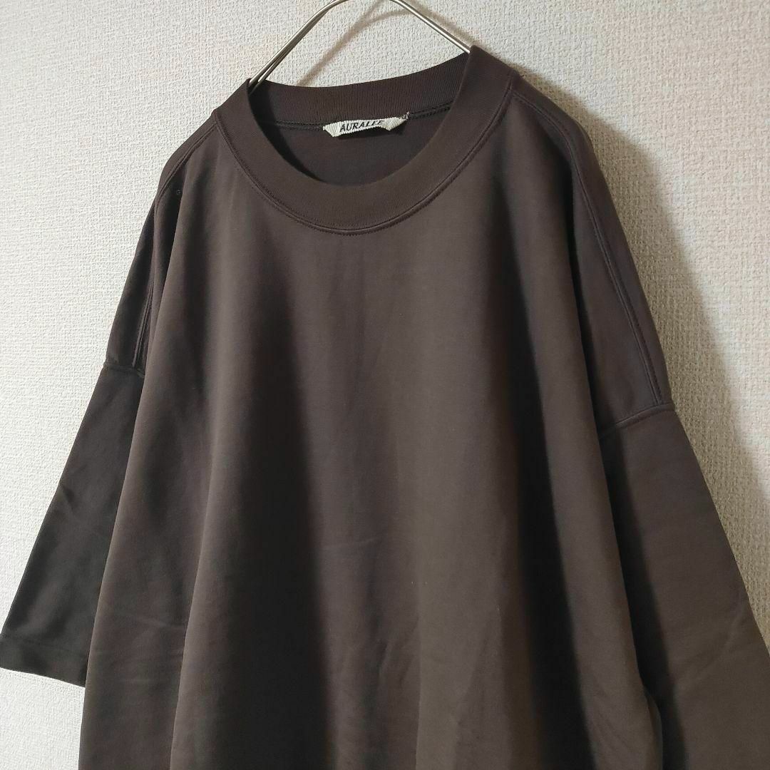 AURALEE(オーラリー)のAURALEE SUPER HIGH GAUZE SWEAT BIG TEE メンズのトップス(スウェット)の商品写真