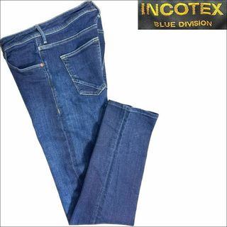 INCOTEX - J3115超美品インコテックス スリムフィットストレッチデニム インディゴ 32