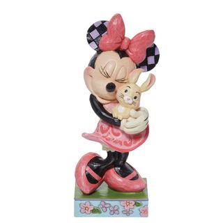 ディズニー(Disney)の【新入荷】【Disney Traditions】ミニー ホールディング バニー(キャラクターグッズ)