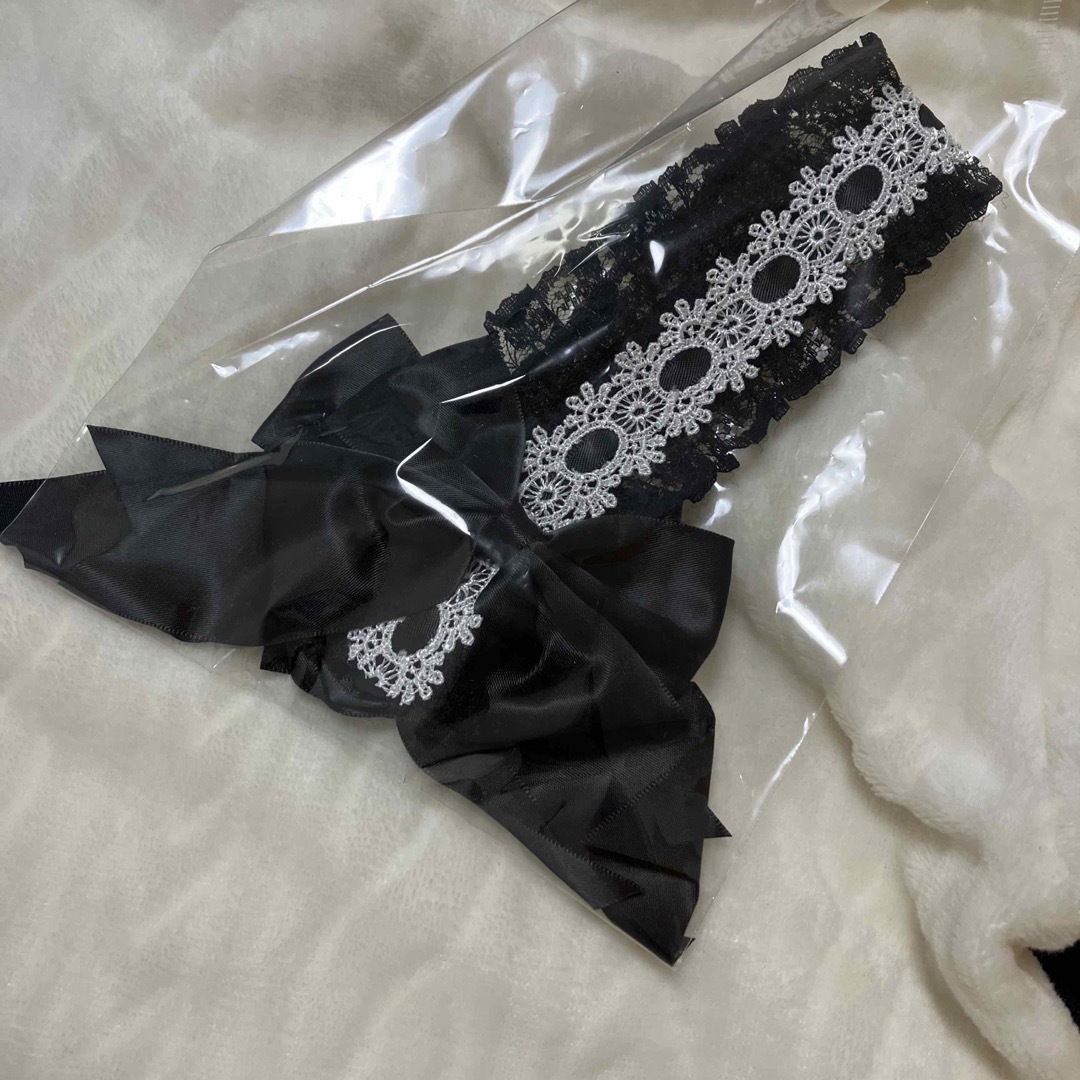 サンリオ - 新品 クロミ エプロン フリルエプロン 黒 紫 ヘッド サンリオ - 新品 クロミ エプロン フリルエプロン 黒 紫 ヘッド