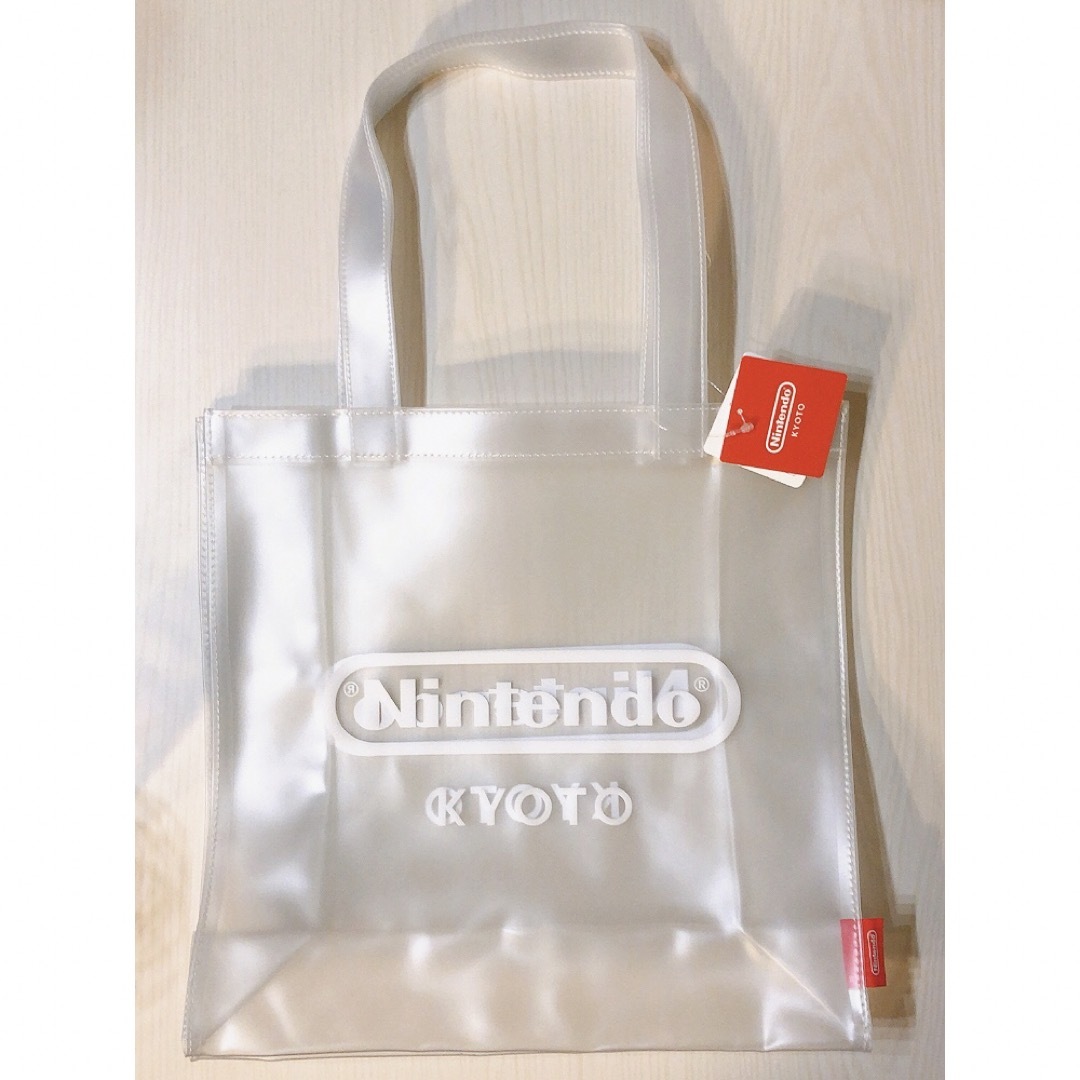 任天堂京都 Nintendo KYOTO クリアバッグ 日本限定  京都高島屋 エンタメ/ホビーのおもちゃ/ぬいぐるみ(キャラクターグッズ)の商品写真