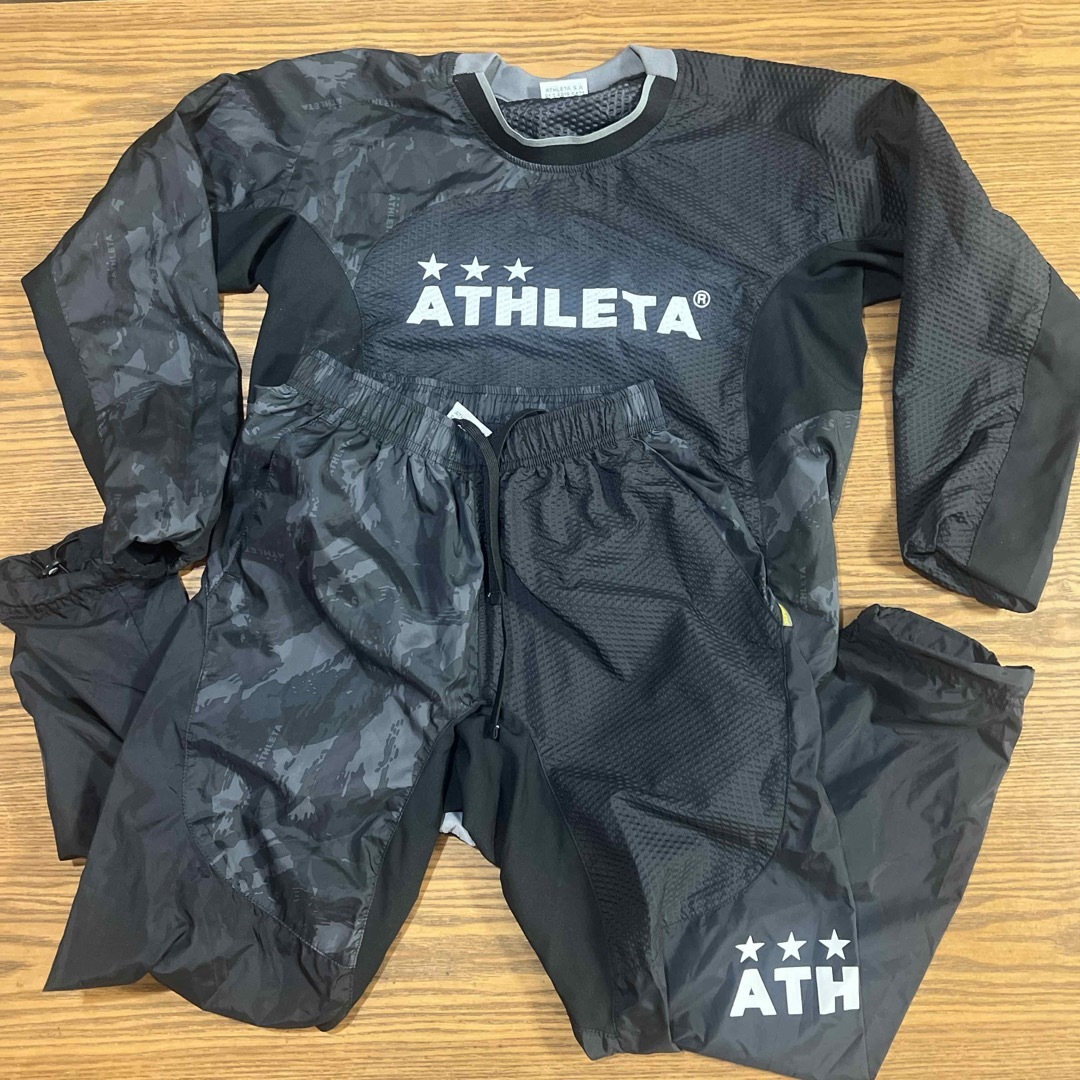 ATHLETA(アスレタ)のアスレタ　キッズ　ピステ上下セット　140 スポーツ/アウトドアのサッカー/フットサル(ウェア)の商品写真