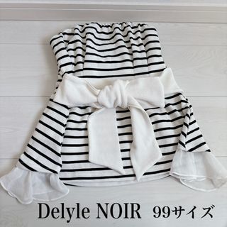 デイライルノアール(Delyle NOIR)のデイライルノアール　チューブトップス　ボーダー(ベアトップ/チューブトップ)