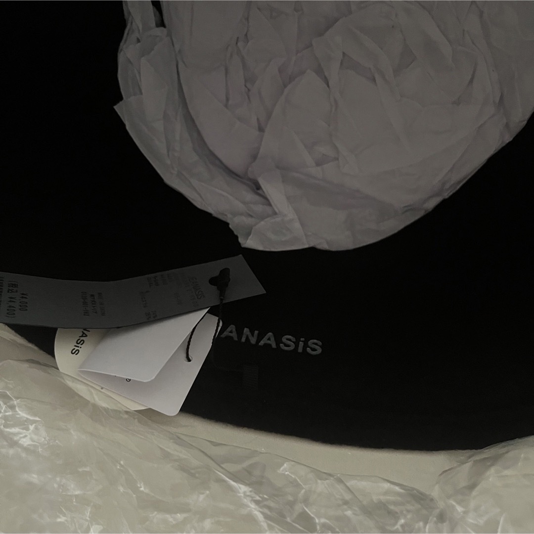 JEANASIS(ジーナシス)の新品未使用　ハット　バケットハット　バケハ　韓国　すっぴん　ノーメイク レディースの帽子(ハット)の商品写真