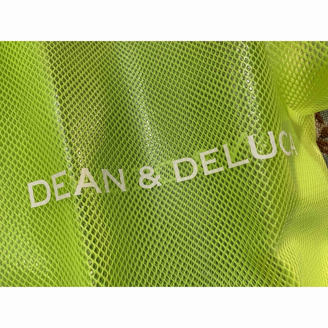 DEAN & DELUCA(ディーンアンドデルーカ)の【新品未使用】DEAN&DELUCA エコバッグ ライムグリーン レディースのバッグ(エコバッグ)の商品写真