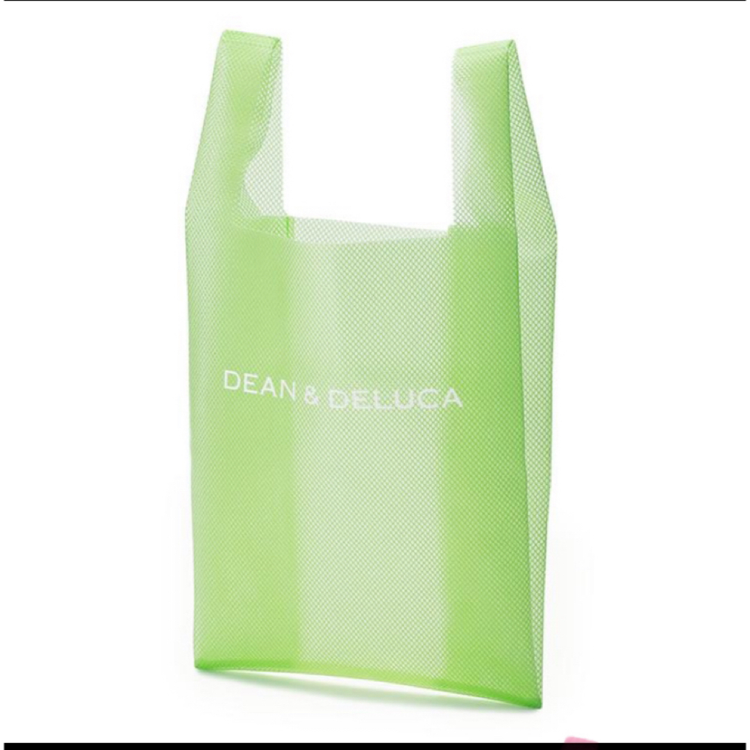 DEAN & DELUCA(ディーンアンドデルーカ)の【新品未使用】DEAN&DELUCA エコバッグ ライムグリーン レディースのバッグ(エコバッグ)の商品写真