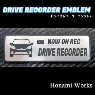 ホンダ(ホンダ)の最新 フィット ドライブレコーダー エンブレム ドラレコ ステッカー FIT(車外アクセサリ)