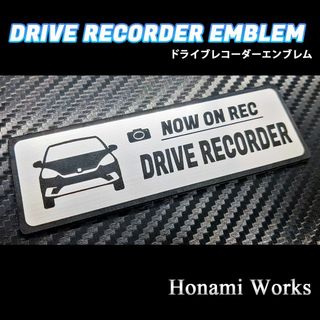 ホンダ(ホンダ)の新型 フィット ドライブレコーダー ドラレコ エンブレム ステッカー FIT(車外アクセサリ)