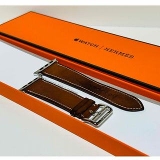 Hermes - Apple Watch Herms  シンプルトゥール  ブラウン エルメス