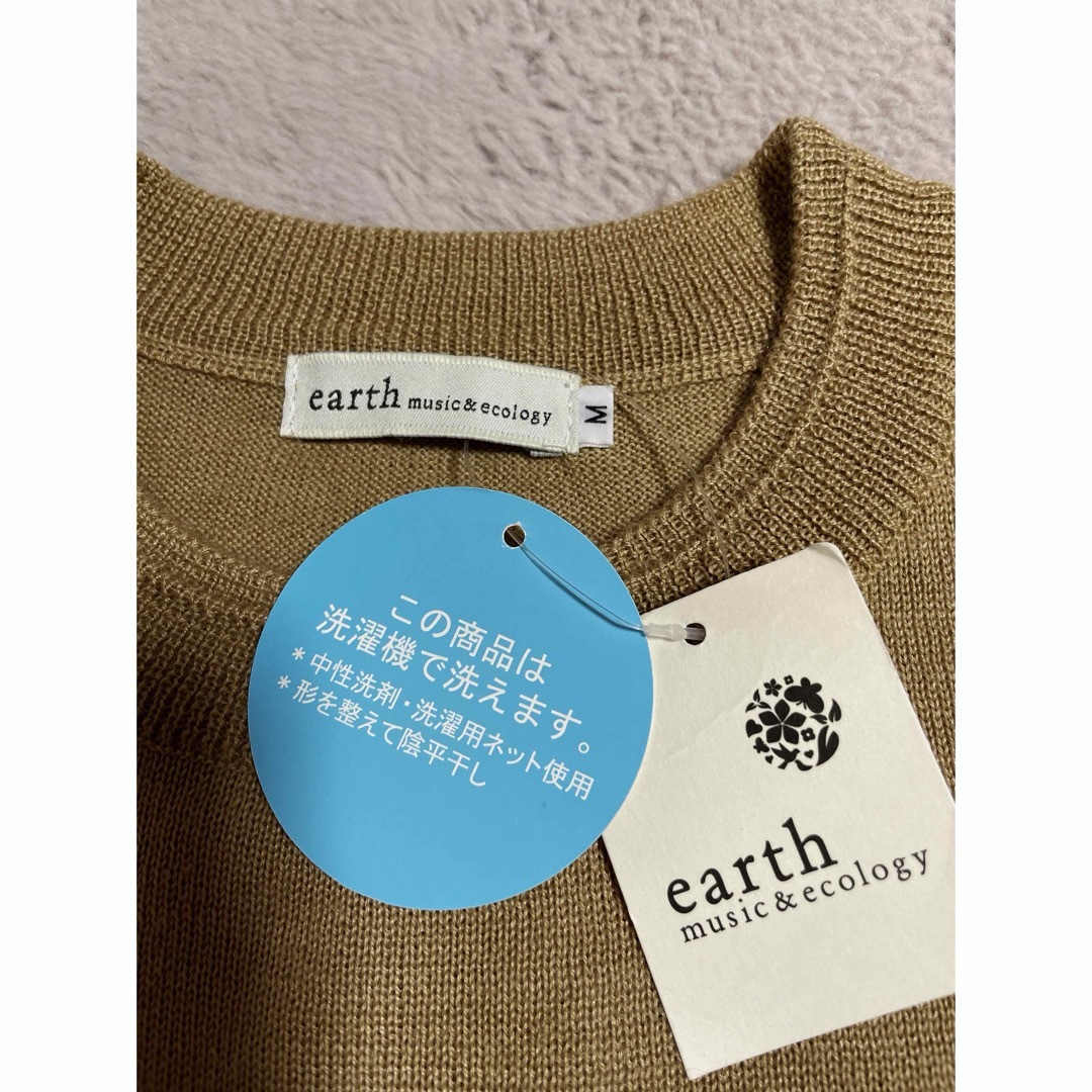 earth music & ecology(アースミュージックアンドエコロジー)のearth ウォッシャブルニットプルオーバー レディースのトップス(ニット/セーター)の商品写真