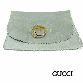 グッチ(Gucci)の【新品同様】GUCCI スカーフリング ジャッキー ゴールド ヴィンテージ(その他)