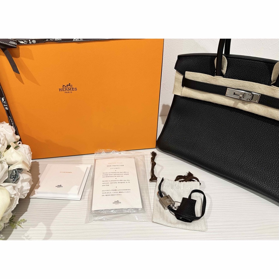 Hermes(エルメス)の◆新品未使用正規品◆Hermes エルメス　バーキン　30 黒 レディースのバッグ(ハンドバッグ)の商品写真