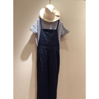 アイボリーコート(ivory court)のアイボリーコート LINENワイドサロペット☺︎¥15750→¥4500(サロペット/オーバーオール)