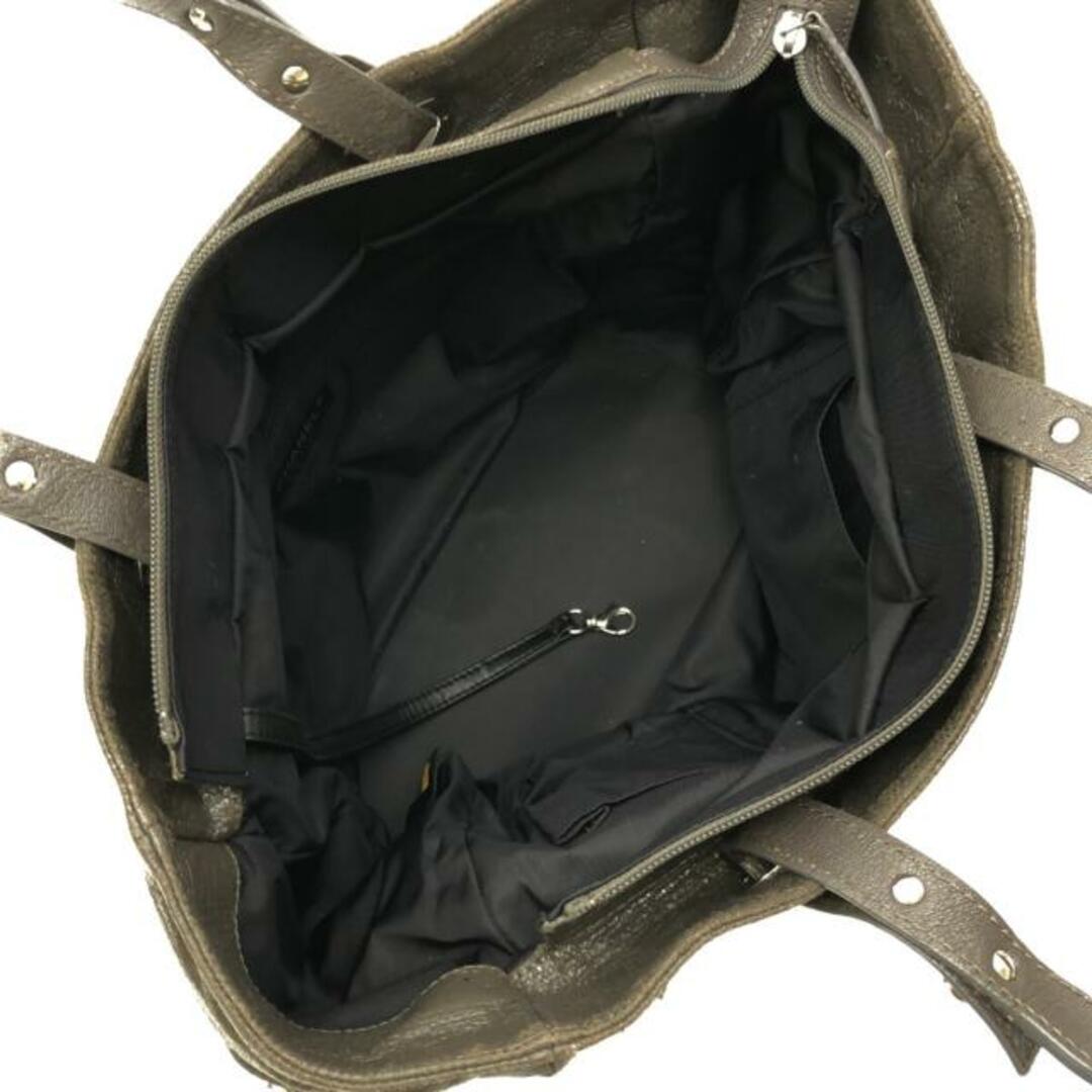 CHANEL(シャネル)のシャネル ハンドバッグ ダークグレー レディースのバッグ(ハンドバッグ)の商品写真