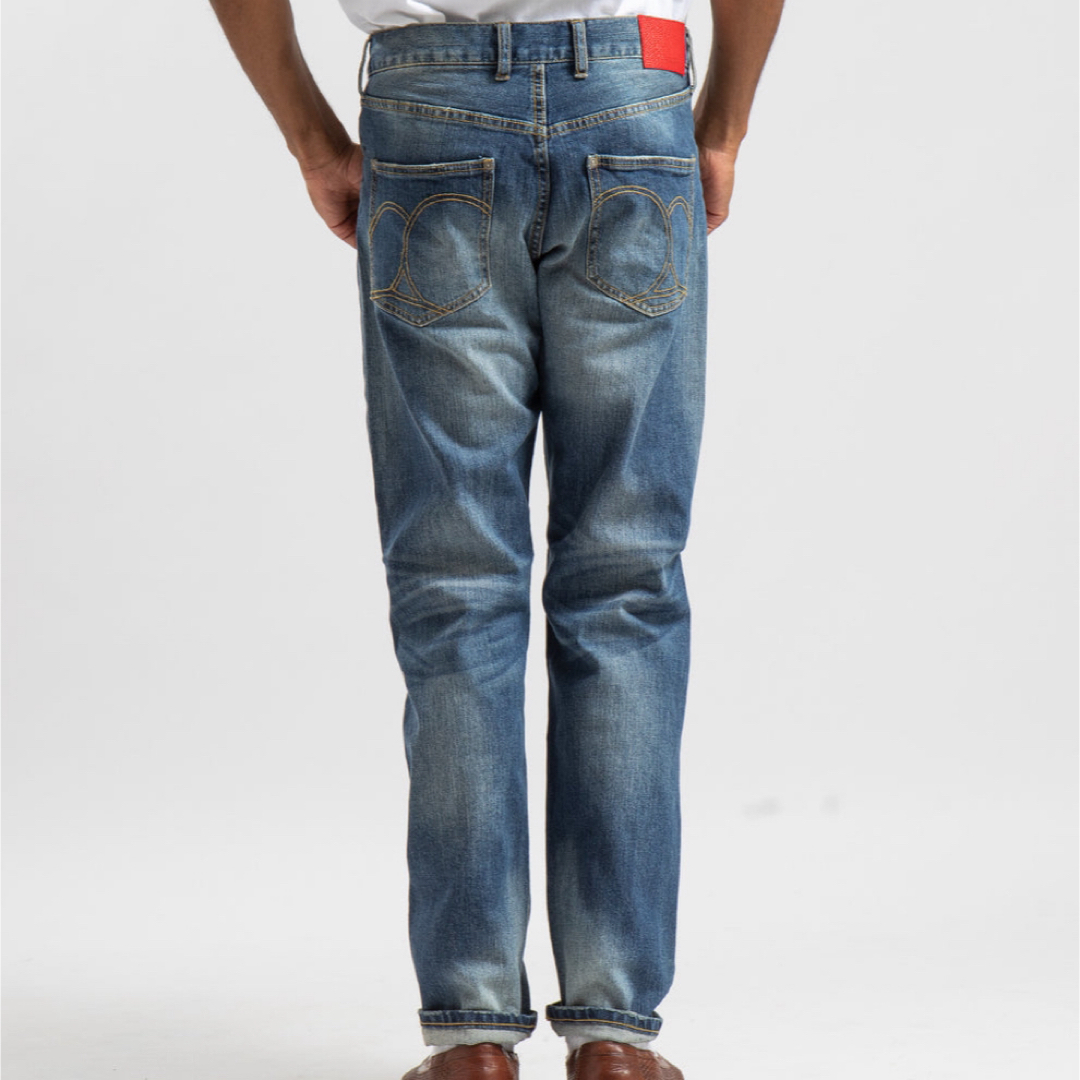 APPLEBUM(アップルバム)の【APPLEBUM 】"Kate"Slim Stretch DenimPants メンズのパンツ(デニム/ジーンズ)の商品写真