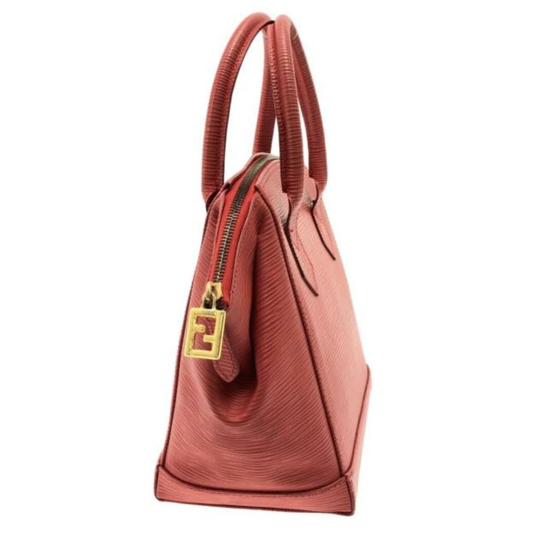 FENDI(フェンディ)のフェンディ ハンドバッグ - レッド レザー レディースのバッグ(ハンドバッグ)の商品写真