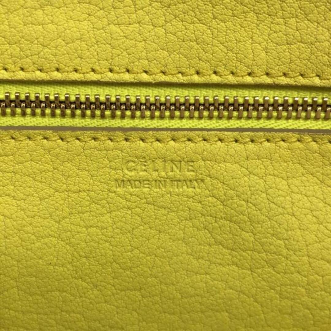 celine(セリーヌ)のセリーヌ ハンドバッグ タイミニ イエロー レディースのバッグ(ハンドバッグ)の商品写真