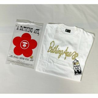 アベイシングエイプ(A BATHING APE)の90s デッド 初期 A BATHING APE プリント Tシャツ 裏原 M(Tシャツ/カットソー(半袖/袖なし))