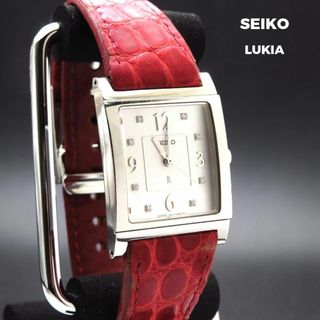 セイコー(SEIKO)のSEIKO LUKIA 腕時計 8P レクタンギュラー シルバー(腕時計)