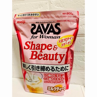 ザバス(SAVAS)のザバス for　woman　シェイプ＆ビューティ ミルクティー風味 1袋(プロテイン)